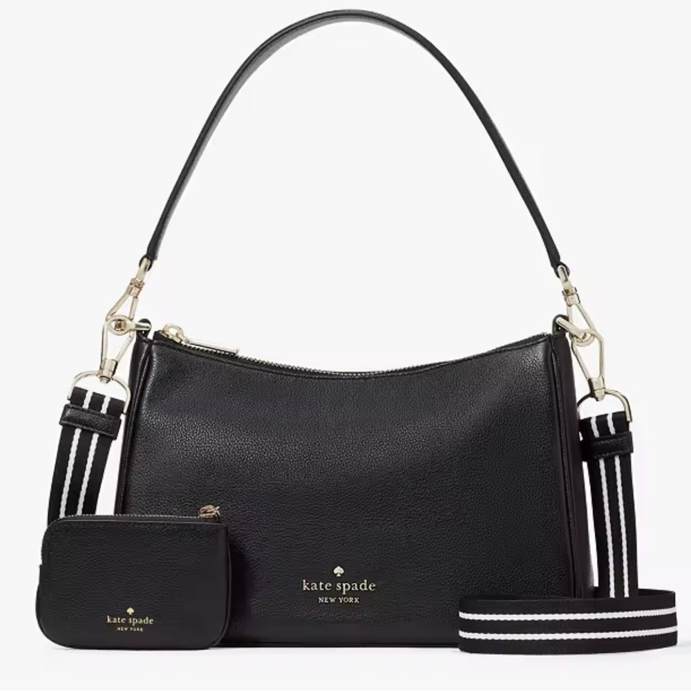 Kate Spade Rosie Shoulder Bag With Tech Attachment AirPod
Black
NWT - Picture 3 of 16